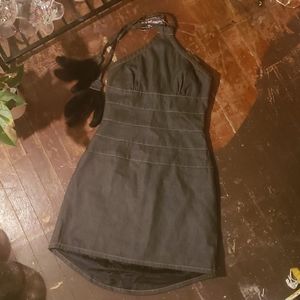 Fubu Halter Jean dress